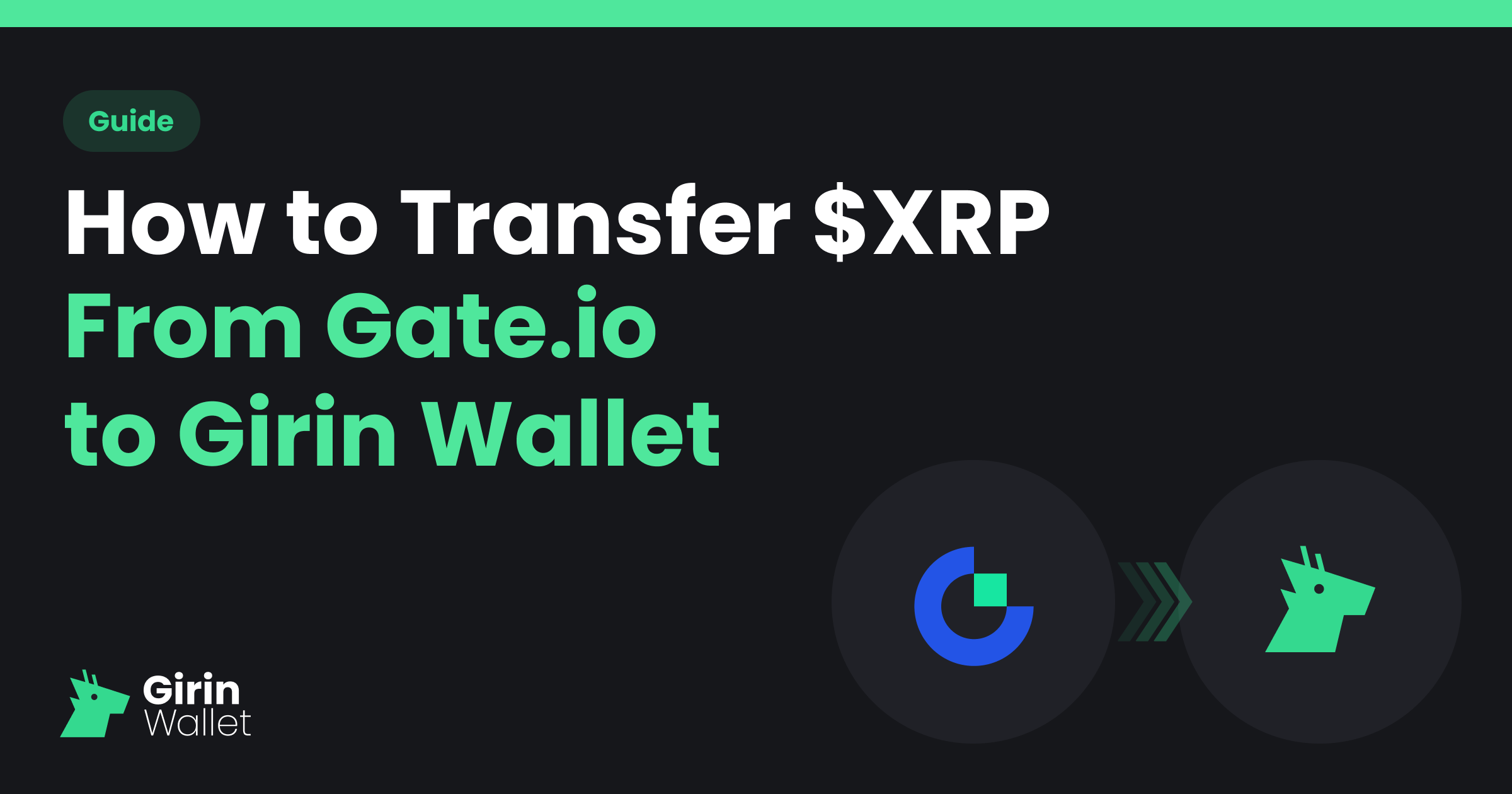 How to Transfer $XRP from Gate.io to Girin Wallet? - Girin Wallet Official  Blog
