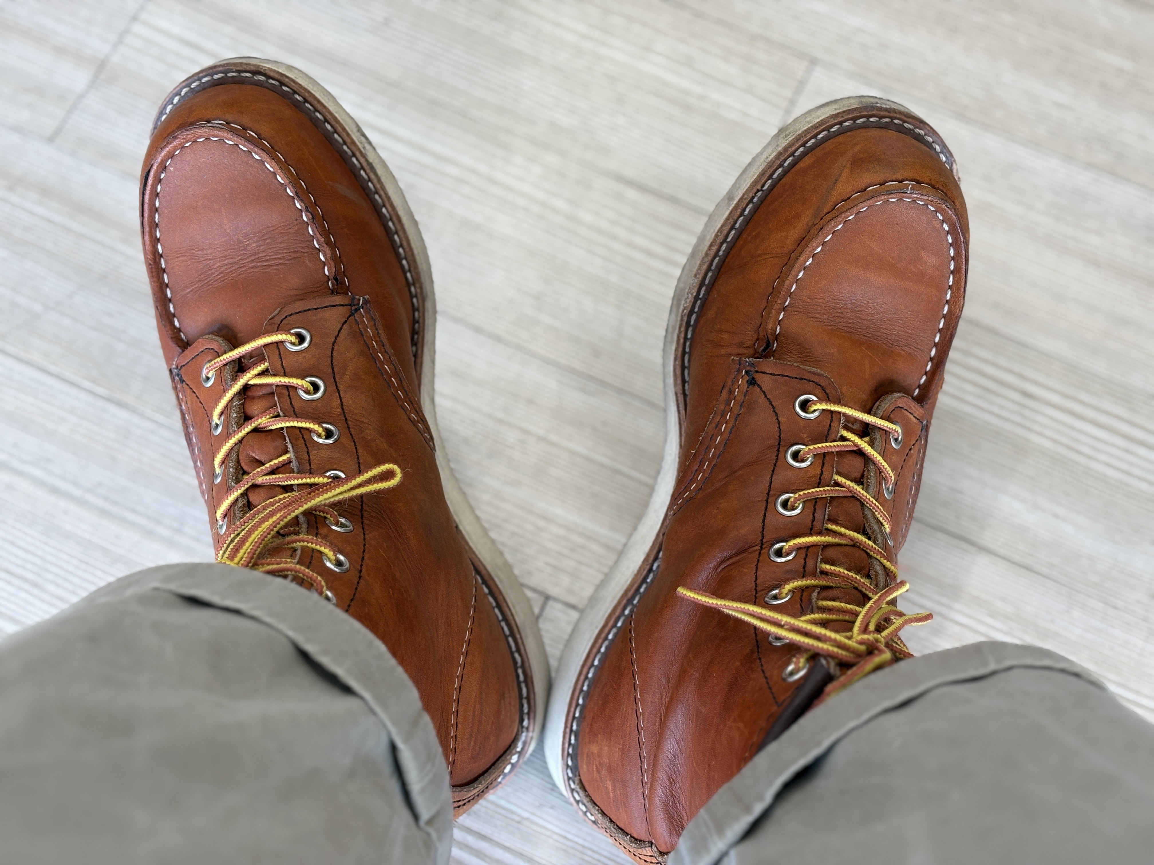 RED WING 販売 8094 Free&Easy別注 US7.5 丸*也様 RED WING 8094
