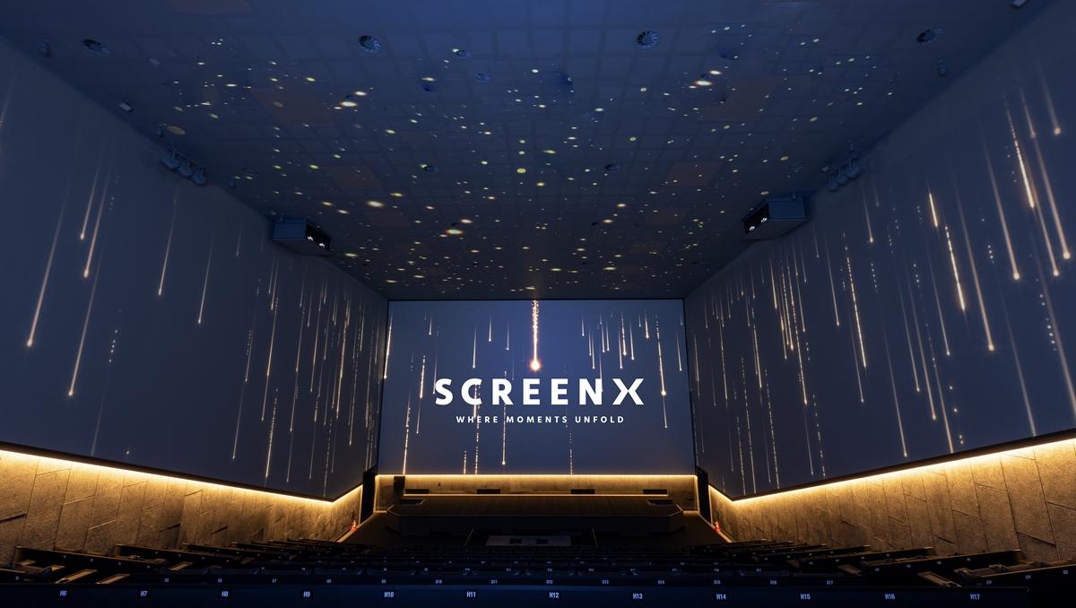 4DX & 4-sided SCREEN X cinema