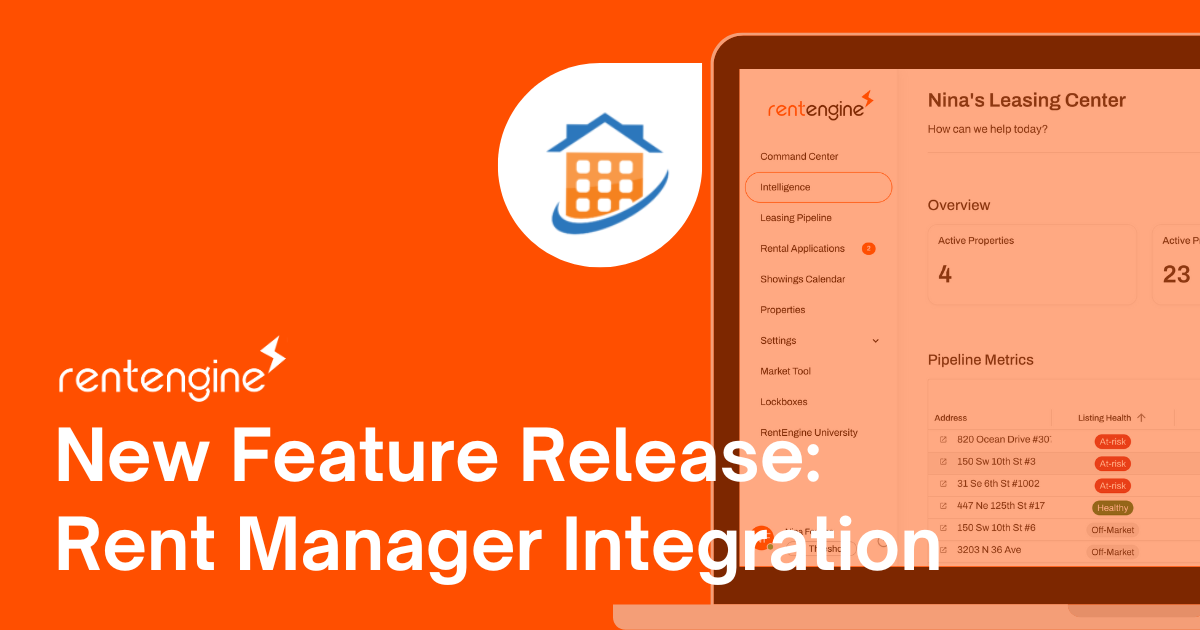 New Feature Release: Rent Manager Integration - RentEngine