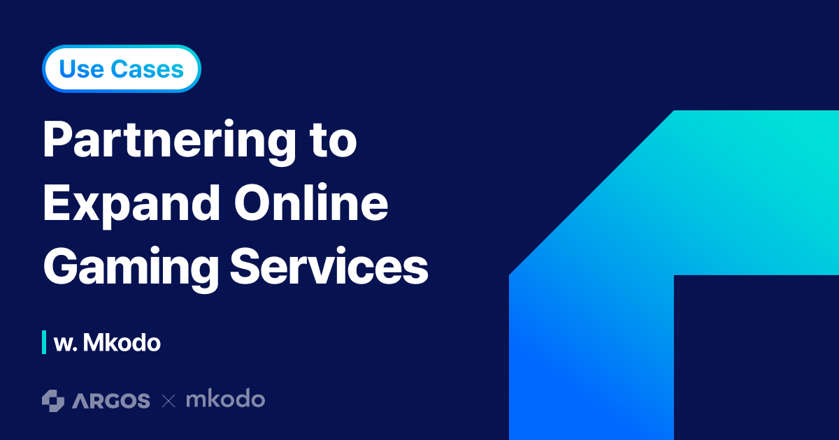 [ARGOS X GeoLocs] Strategic Partnership to Expand Presence in Online Gaming and Gambling