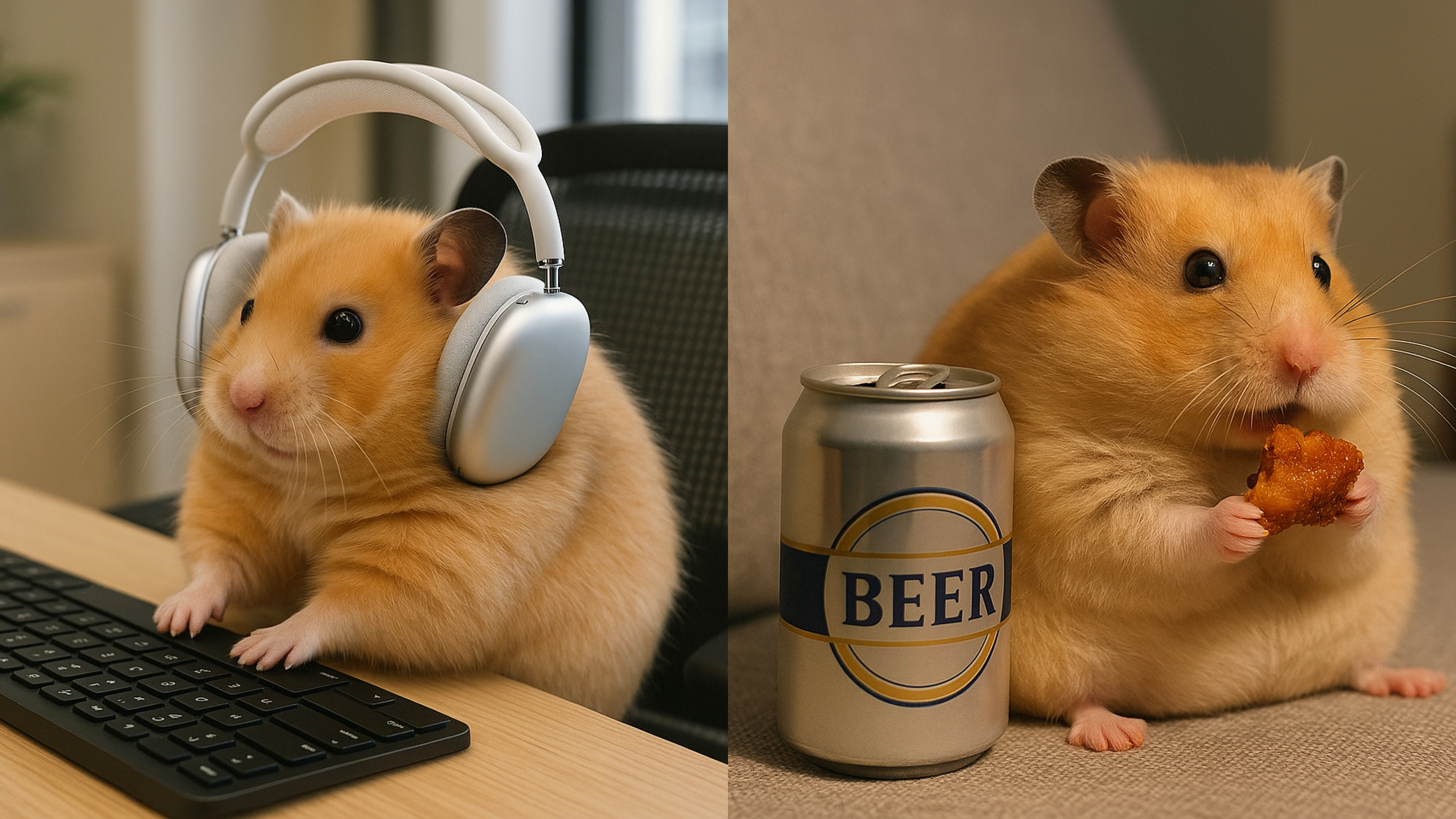 요즘 유행 AI 햄스터 영상, 캐럿 AI에서 무료로 쉽게 만들기 (2025년) - AI가 궁금할 땐, 캐럿 블로그