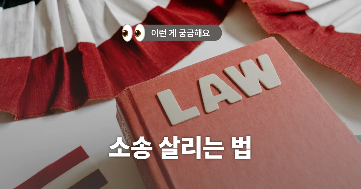 소 각하 판결 대응법 : 2주 안에 즉시 해야 할 5가지 공개 - 법무법인 이현 블로그