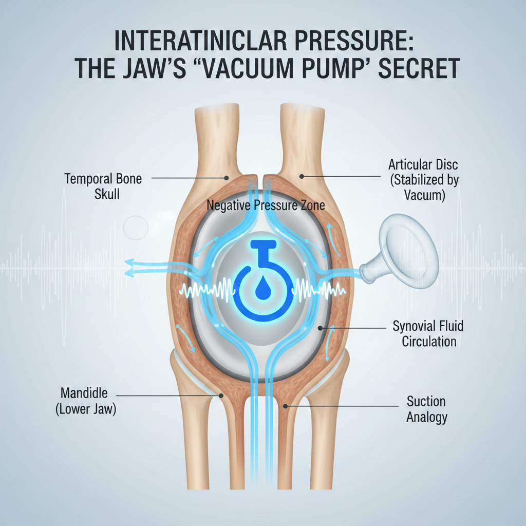 턱관절 내압(Interarticular Pressure): 관절이 스스로를 지키는 '진공 펌프'의 비밀