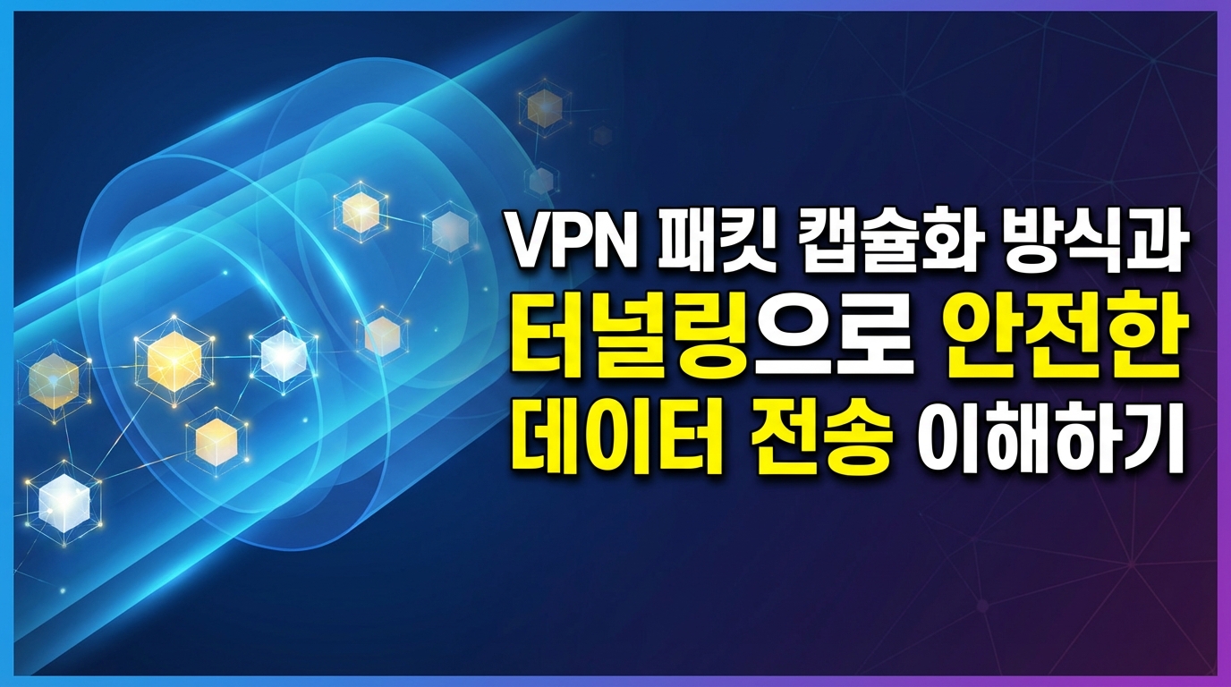 VPN 패킷 캡슐화 방식과 터널링으로 안전한 데이터 전송 이해하기 - Privacy Lab Korea