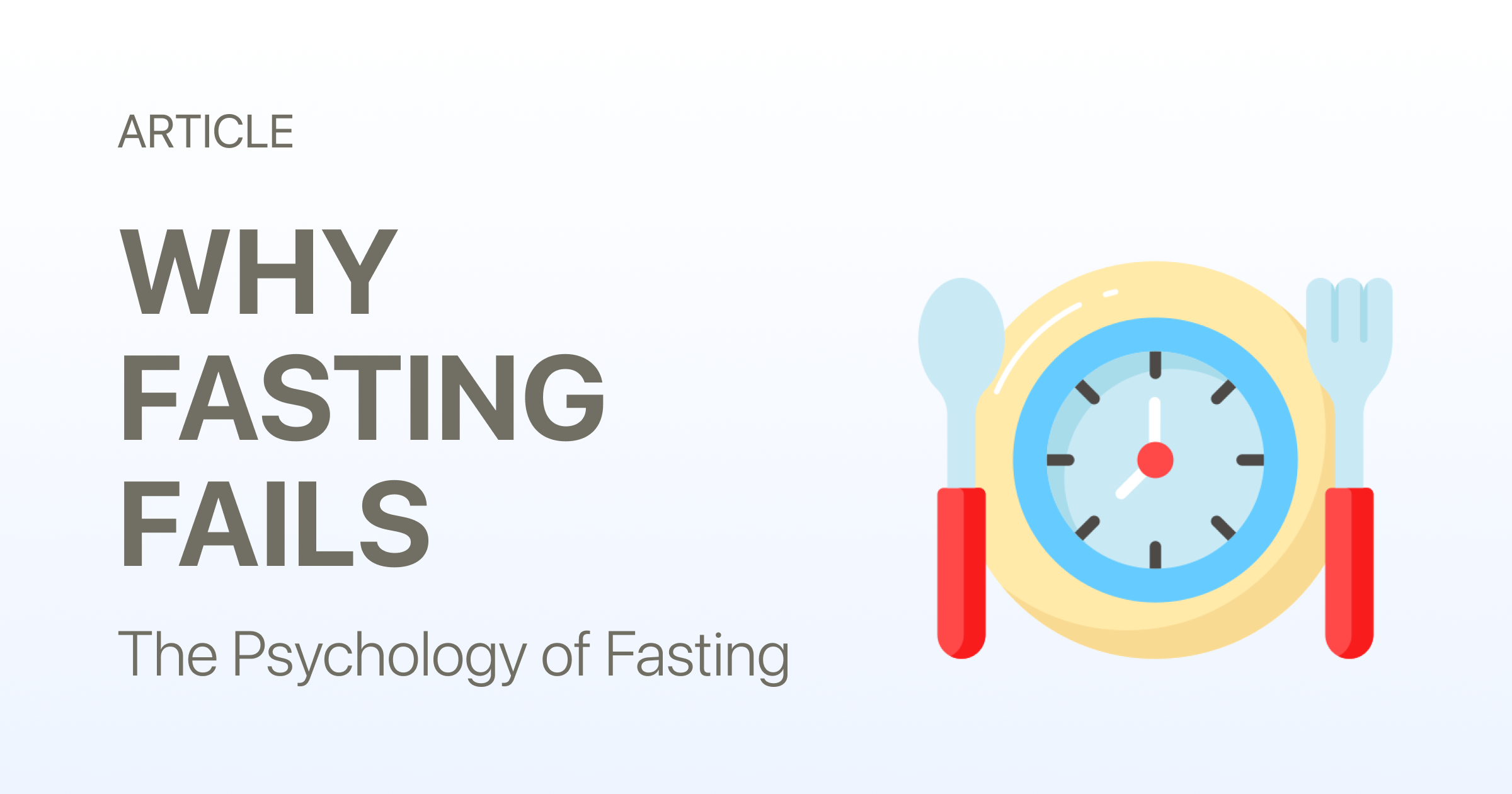 Why Fasting Fails for Most People — It’s Not Willpower - Routine ...