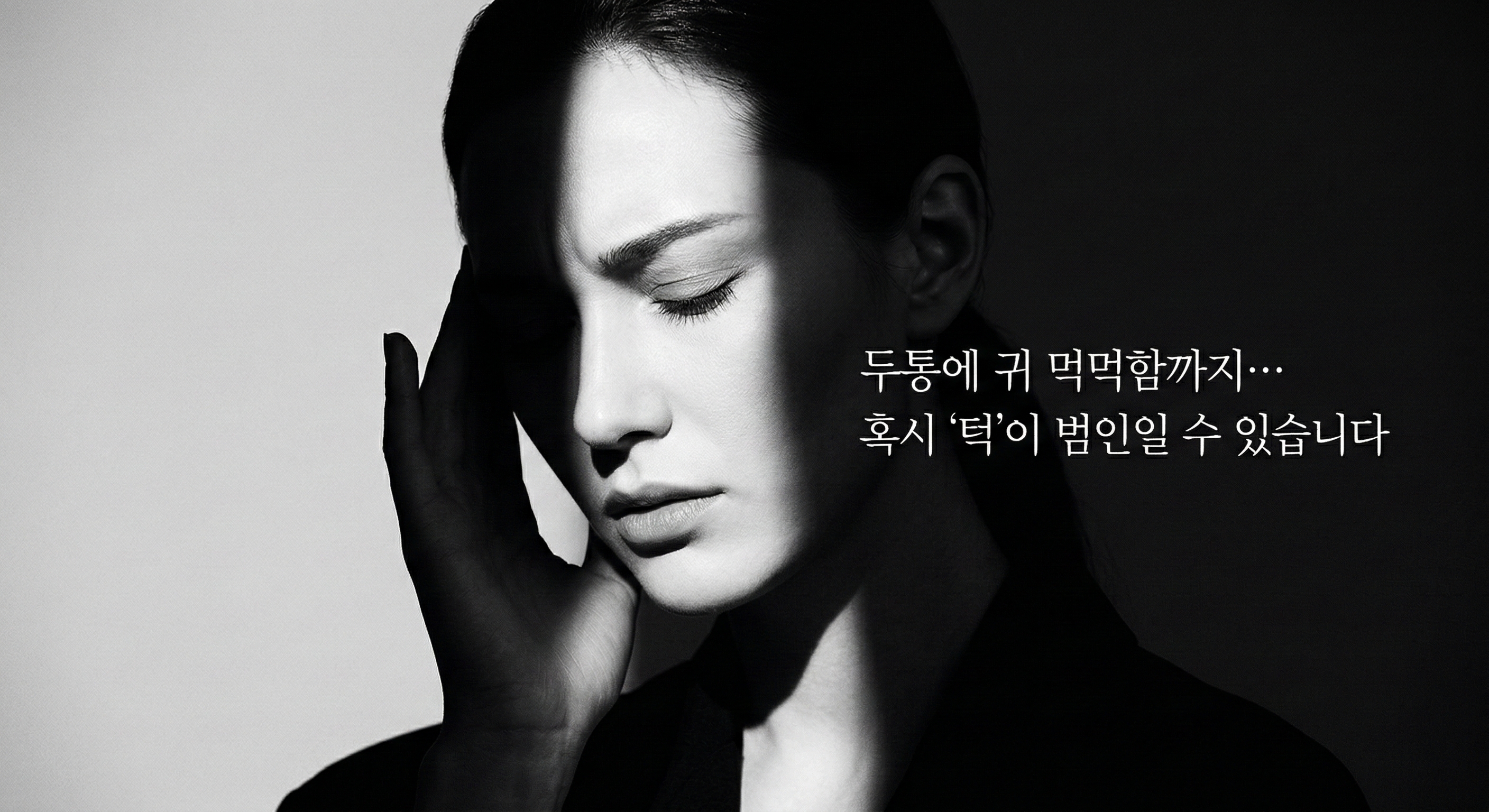 턱관절 문제로 두통, 귀 먹먹함이 생기는데 전문적으로 보는 곳 있어?