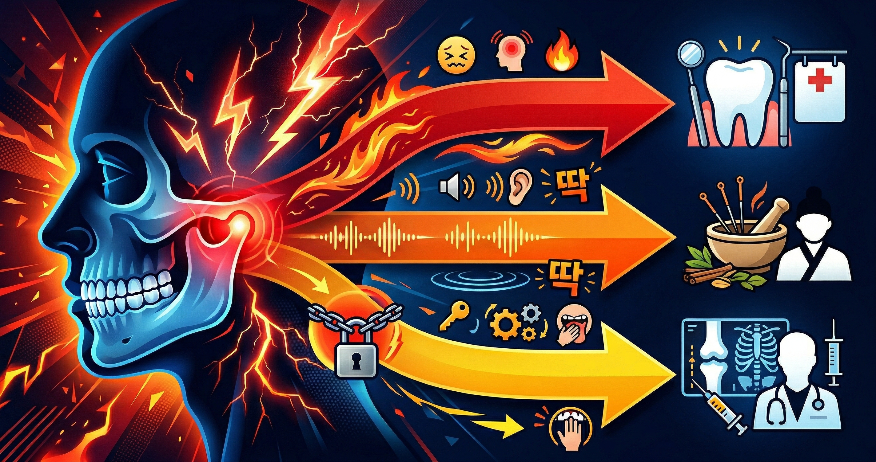 턱관절 치료, 병원 어디로 가야 할까? 장애·통증·소리별 진료과 총정리