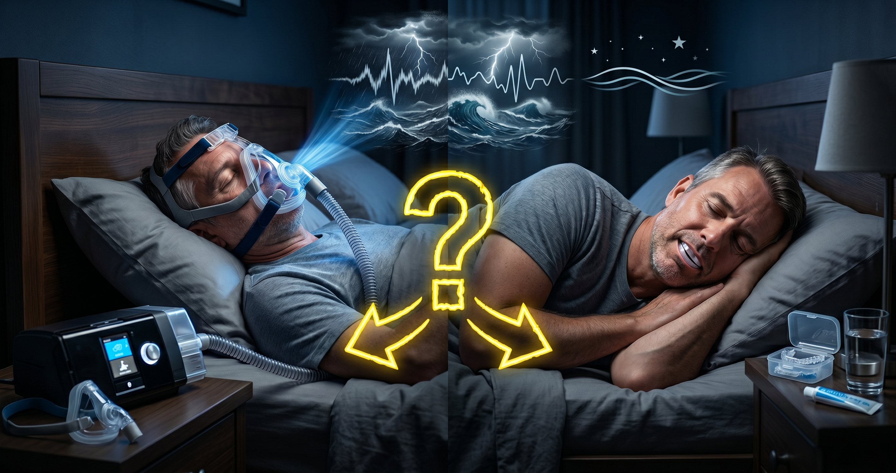 양압기 vs 치과 코골이 장치, 나에게 맞는 수면무호흡 치료는 무엇인가요?