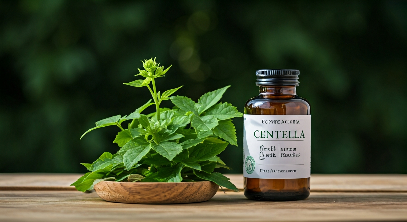 centella asiatica plant and product