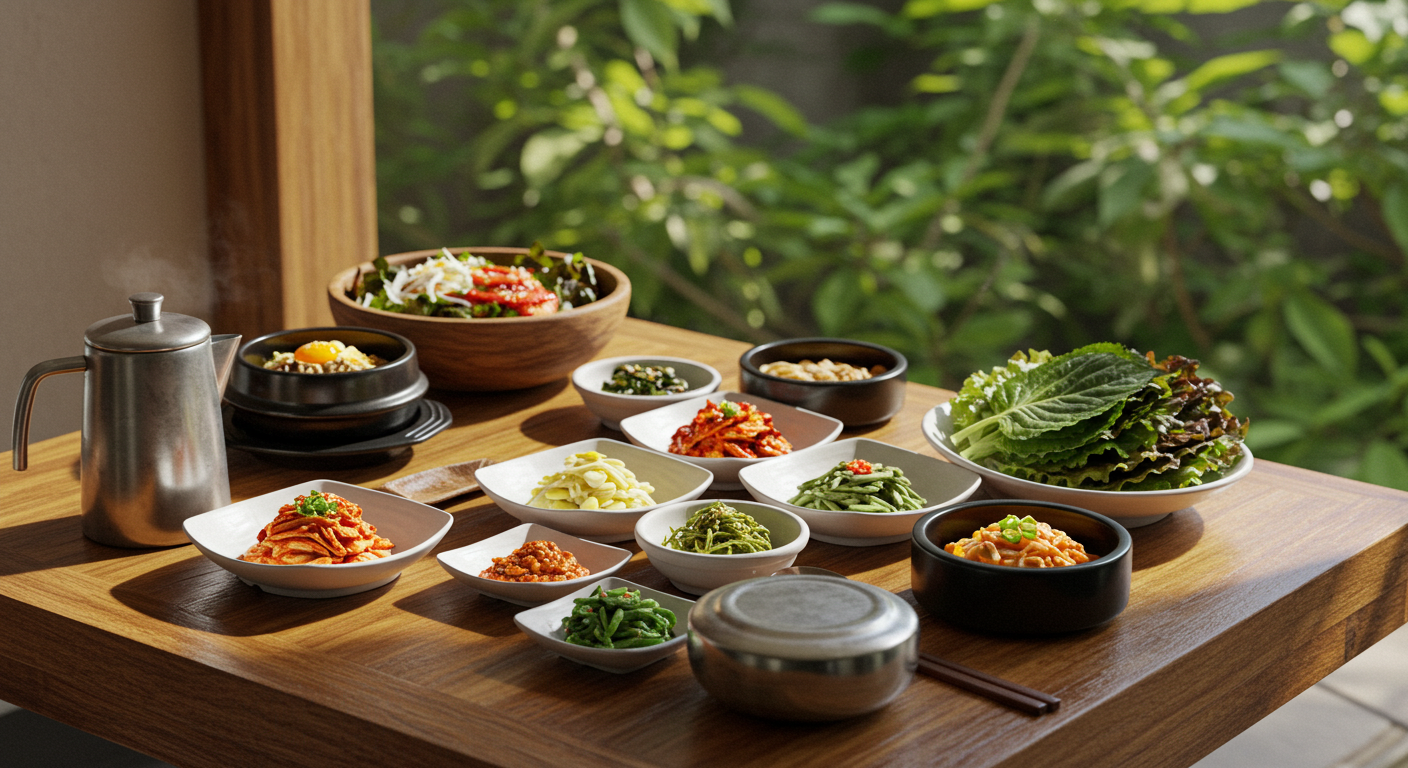 healthy korean meal