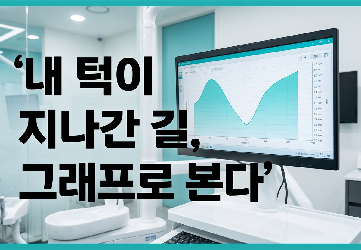 턱의 움직임을 그래프로 기록한다고요? 하악운동 궤적검사가 알려주는 것