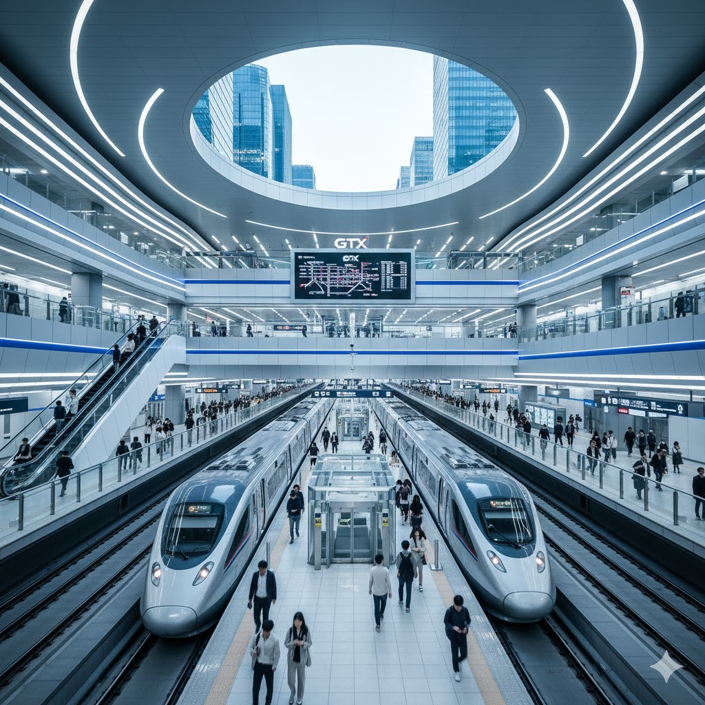 GTX 삼성역 개통은 왜 늦을까? GTX-A는 2026년 ‘무정차 통과’(도심구간 직결) 목표, 2028년 ‘삼성역 정차 포함 전 구간’ 목표. 영동대로 복합환승센터 때문에 늦는 이유와 부동산 영향까지
